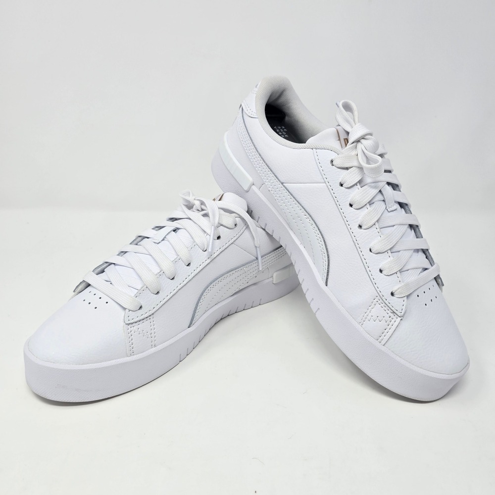 Puma Jada Renew White Leather Platform Sneakers 403456-30 Womens 8 - Picture 7 of 16